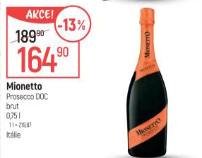 Prosecco Brut DOC Mionetto