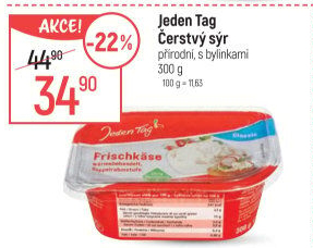 Sýr čerstvý Jeden Tag