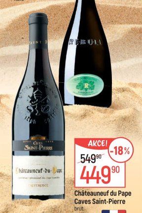 Châteauneuf du Pape Caves Saint-Pierre