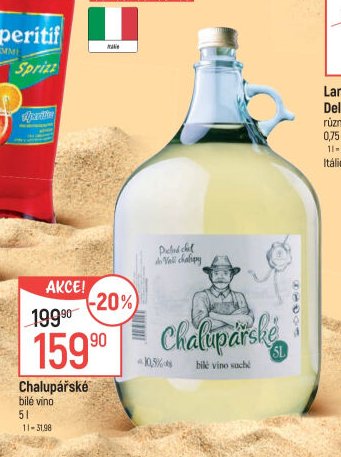 Chalupářské bílé víno
