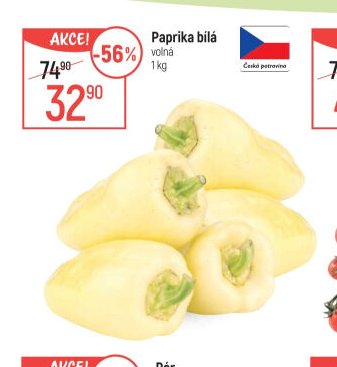 Paprika bílá