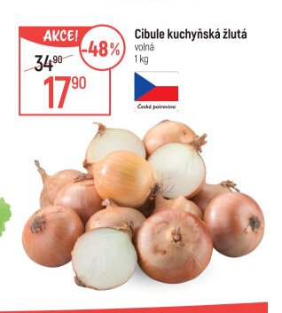 Cibule kuchyňská žlutá