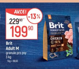 Brit Adult M granule pro psy 3 kg