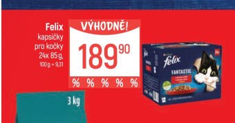 Felix kapsičky pro kočky 24x 85 g