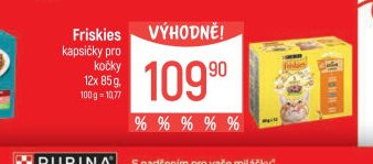 Friskies kapsičky pro kočky 12x 85 g