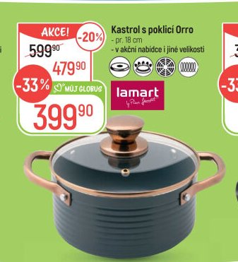Kastrol s poklicí Orro - Globus akcniletaky.com