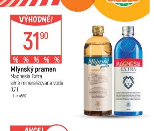 Mlýnský pramen, Magnesia Extra