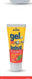 Alpa gel po bodnutí hmyzem