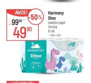 Harmony Dino toaletní papír - Globus akcniletaky.com