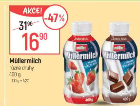 Nápoj mléčný Müllermilch Müller