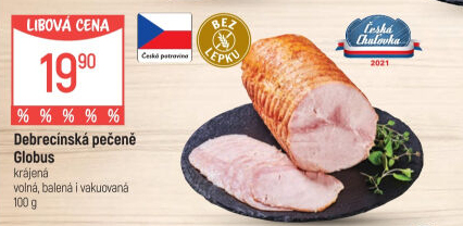 Pečeně debrecínská Globus