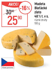 Sýr Blaťácké zlato Madeta