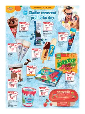 akční leták Globus 23.7.2025-29.7.2025