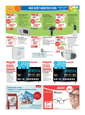 akční leták Globus 23.7.2025-29.7.2025