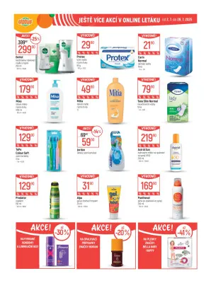 akční leták Globus 23.7.2025-29.7.2025