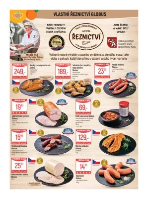 akční leták Globus 23.7.2025-29.7.2025