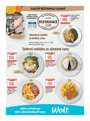 akční leták Globus 23.7.2025-29.7.2025