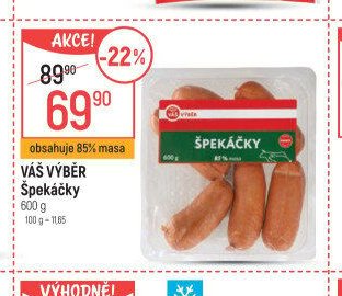 Váš výběr špekáčky