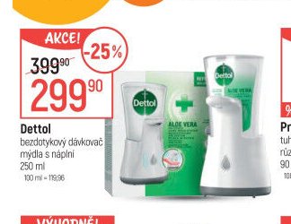Dettol bezdotykový dávkovač mýdla s náplní