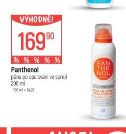 Panthenol pěna po opalování ve spreji