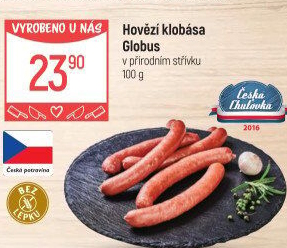 Hovězí klobása Globus