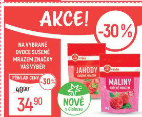 Jahody sušené mrazem Váš Výběr