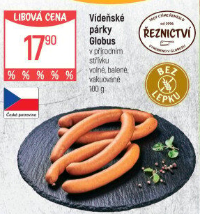 Párky vídeňské Globus