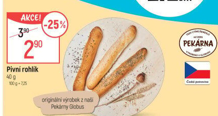 Pivní rohlík