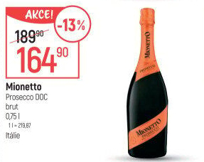 Prosecco Brut DOC Mionetto