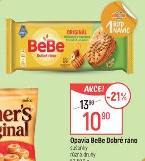 Sušenky BeBe Dobré ráno Opavia