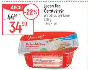 Sýr čerstvý Jeden Tag