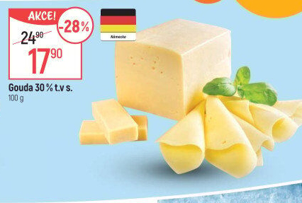 Sýr Gouda 30%