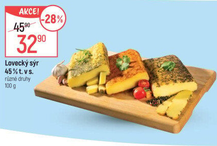 Sýr lovecký 45%