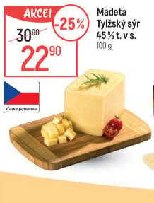 Sýr tylžský Sýrařův výběr Madeta