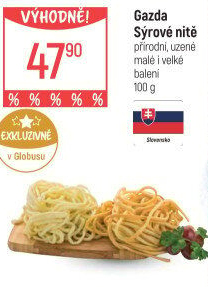 Sýrové nitě Gazda