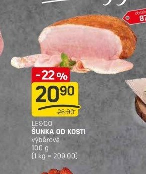 LE&CO ŠUNKA OD KOSTI 100 g