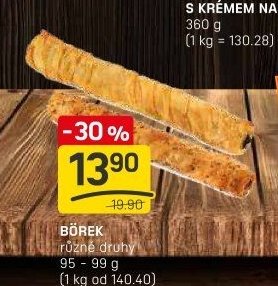 BÖREK různé druhy