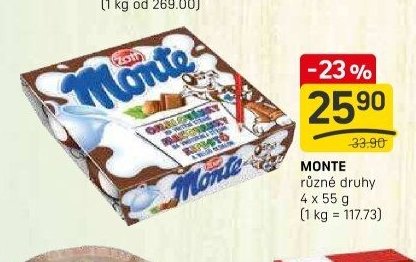 Monte 4 x 55 g