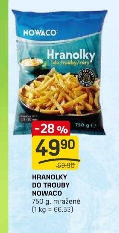 HRANOLKY DO TROUBY NOWACO