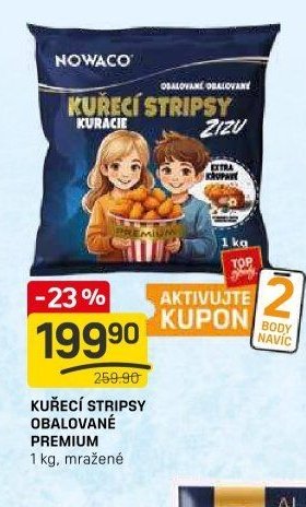 KUŘECÍ STRIPSY OBALOVANÉ PREMIUM