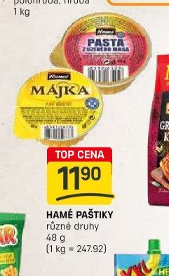 HAMÉ PAŠTIKY