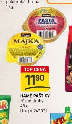 HAMÉ PAŠTIKY