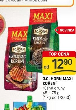 J.C. HORN MAXI KOŘENÍ