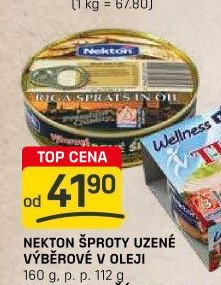 NEKTON ŠPROTY UZENÉ
