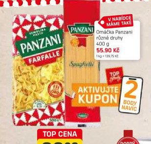 PANZANI TĚSTOVINY ČERVENÉ