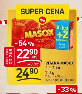 VITANA MASOX 8 + 2 ks