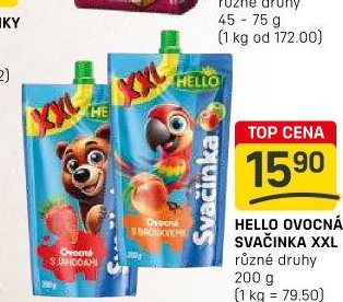 HELLO OVOCNÁ SVAČINKA XXL