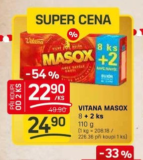 VITANA MASOX 8 + 2 ks