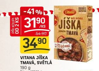 VITANA JÍŠKA TMAVÁ, SVĚTLÁ
