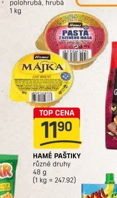 HAMÉ PAŠTIKY